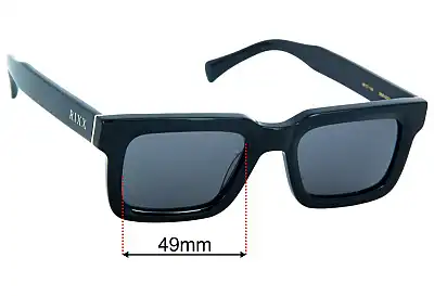 Rixx Soho Replacement Lenses 49mm wide 