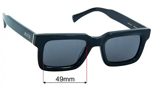 Rixx Soho Replacement Lenses 49mm wide 