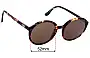 Sunglass Fix Replacement Lenses for Roxy Sun Rx 19 - 52mm Wide 