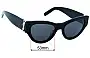 Sunglass Fix Lentes de Repuesto para Yves Saint Laurent SL M94 - 53mm Wide 