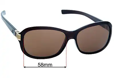 Serengeti Isola Replacement Sunglass Lenses - 58mm 