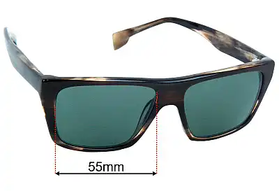 State Dearborn Verres de Remplacement 55mm wide 