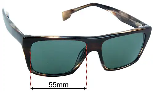 State Dearborn Verres de Remplacement 55mm wide 