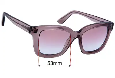 Valentino V699S Replacement Lenses 53mm wide 