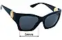 Sunglass Fix Replacement Lenses for Versace MOD 4452 - 54mm Wide 