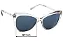 Sunglass Fix Replacement Lenses for Versace MOD 4348 - 57mm Wide 