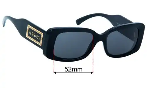 Versace MOD 4377 Replacement Sunglass Lenses 52mm 