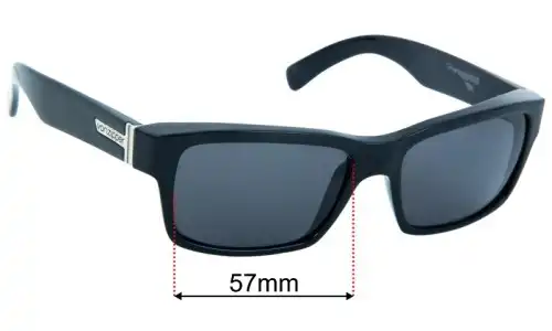 Von Zipper Fulton Ersatzgläser 57mm wide 
