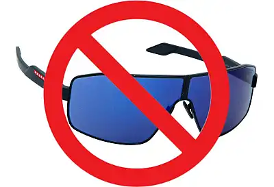Prada SPS54O Replacement Lenses 64mm wide 