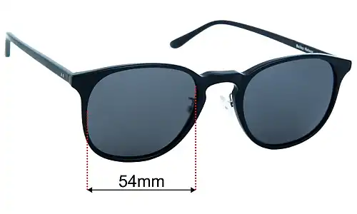 Bailey Nelson  Palmer XL Replacement Lenses 54mm wide 