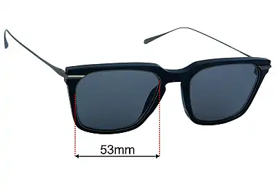 Brett  Henri Sun Replacement Lenses 53mm wide 