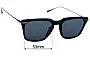 Sunglass Fix Replacement Lenses for Brett  Henri Sun - 53mm Wide 