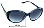Bvlgari 8128-B Replacement Lenses 58mm wide 