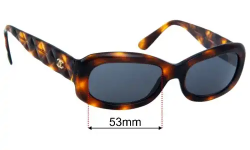 Chanel 5094 Replacement Lenses 53mm wide 