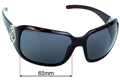 Chanel 6023 Replacement Lenses 65mm wide 