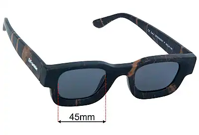 D.Franklin Bermuda Replacement Lenses 45mm wide 