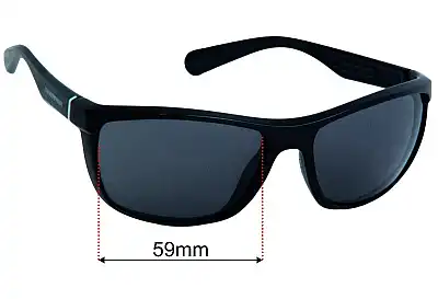 Emporio Armani EA2317 Ersatzgläser 59mm wide 