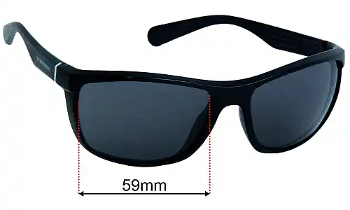 Emporio Armani EA2317 Ersatzgläser 59mm wide 