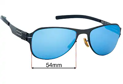 IC! Berlin Quantum Gravity Lentes de Repuesto 54mm wide 