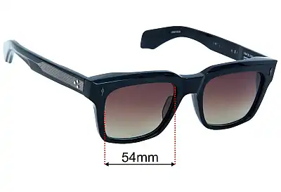 Jacques Marie Mage Torino Replacement Lenses 54mm wide 