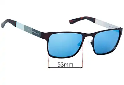 Marc by Marc Jacobs MMJ 595 Replacement Lenses 53mm wide 