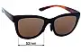Sunglass Fix Replacement Lenses for Maui Jim MJ448 Anuenue - 52mm Wide 