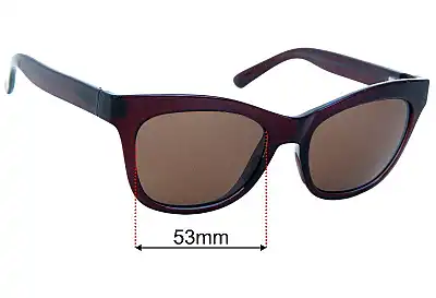 Maui Jim MJ722 Leilani Replacement Lenses 53mm wide 
