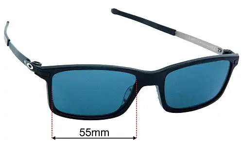 Oakley Pitchman OX8050 Replacement Lenses 55mm wide 