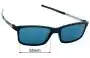 Oakley Pitchman OX8050 Replacement Lenses 55mm wide 