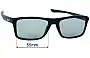 Sunglass Fix Replacement Lenses for Oakley Rafter OX8178 - 55mm Wide 