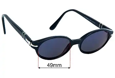 Persol 2539-S Ersatzgläser 49mm wide 