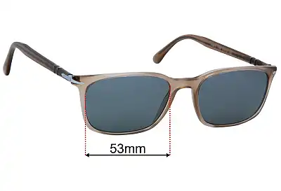 Persol 3189-V Replacement Lenses 53mm wide 