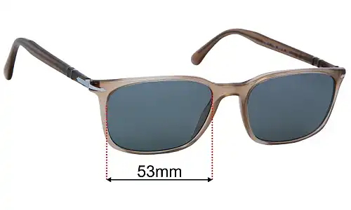 Persol 3189-V Replacement Lenses 53mm wide 