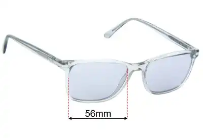 Prada VPR14W Ersatzgläser 56mm wide 