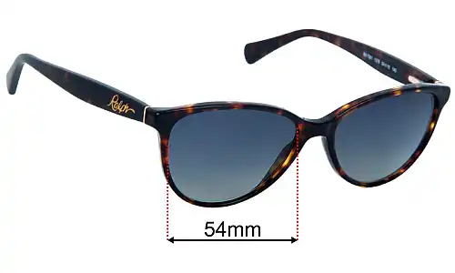 Ralph Lauren RA 7061 Replacement Lenses 54mm wide 