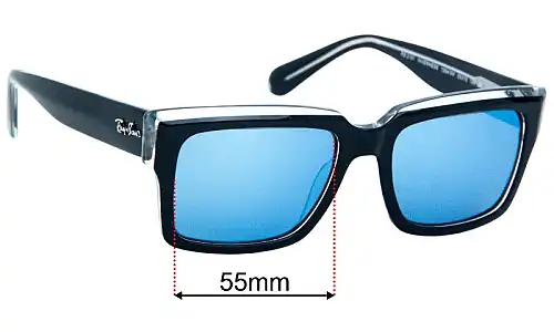 Ray-Ban RB2191 Inverness Replacement Lenses 55mm wide 