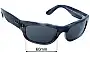Ray-Ban RB2289 Mega Balorama Replacement Lenses 60mm wide 