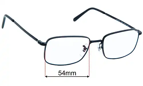 Ray-Ban RB3717V Replacement Lenses 54mm wide 
