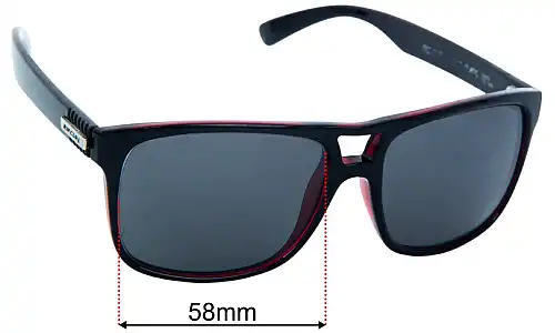 Rip Curl The Pass VSI215 Lentes de Repuesto 58mm wide 