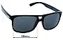 Sunglass Fix Lentes de Repuesto para Rip Curl The Pass VSI215 - 58mm Wide 