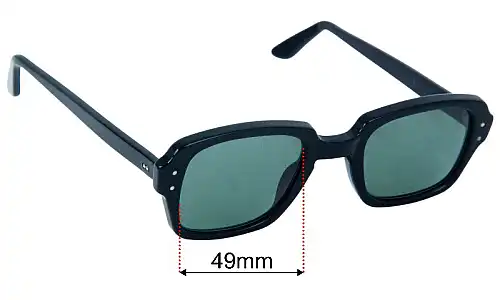 Romco BCG Military USS Lentes de Repuesto 49mm wide 