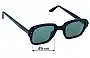 Romco BCG Military USS Lentes de Repuesto 49mm wide 
