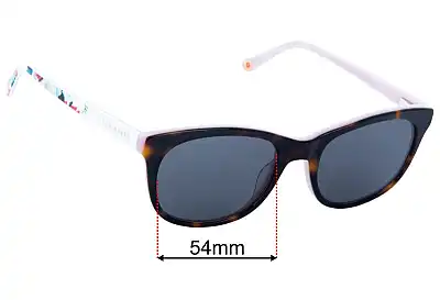 Ted Baker  Sun Rx 02 Replacement Lenses 54mm wide 