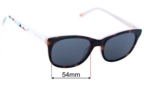Ted Baker Sun Rx 02 Replacement Lenses 54mm wide 