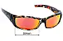 Sunglass Fix Replacement Lenses for Uvex PPB101C - 59mm Wide 