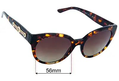 Versace MOD 4294 Ersatzgläser 56mm wide 