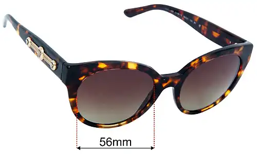 Versace MOD 4294 Replacement Lenses 56mm wide 