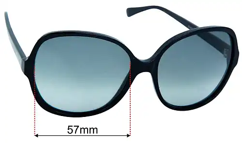 Vogue VO2068-S Replacement Sunglass Lenses - 59mm  