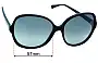 Sunglass Fix Replacement Lenses for Vogue VO2608-S - 59mm Wide 