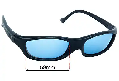 Vuarnet Pouilloux 034 Replacement Lenses 58mm wide 